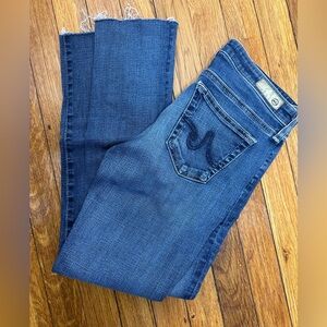 AG (Adriano Goldshmied) Jeans, the stilt cigarette Jean size 26 R, stretchy